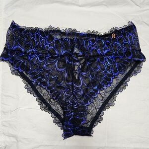 Savage x Fenty Savage Not Sorry Open Back Lace-Up Cheeky Size 1X preowned